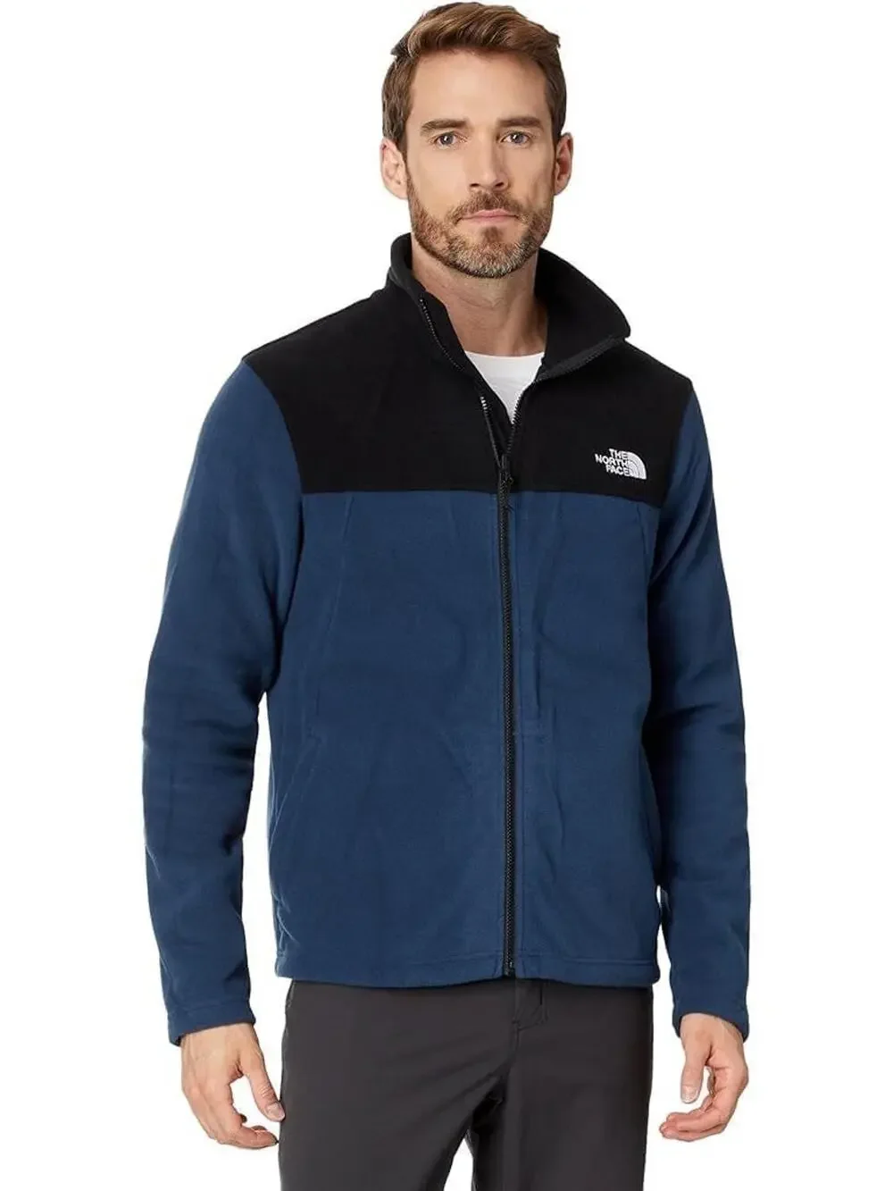 NWT❤️THE NORTH FACE Men's Fleece Full Zip Jacket szXL
